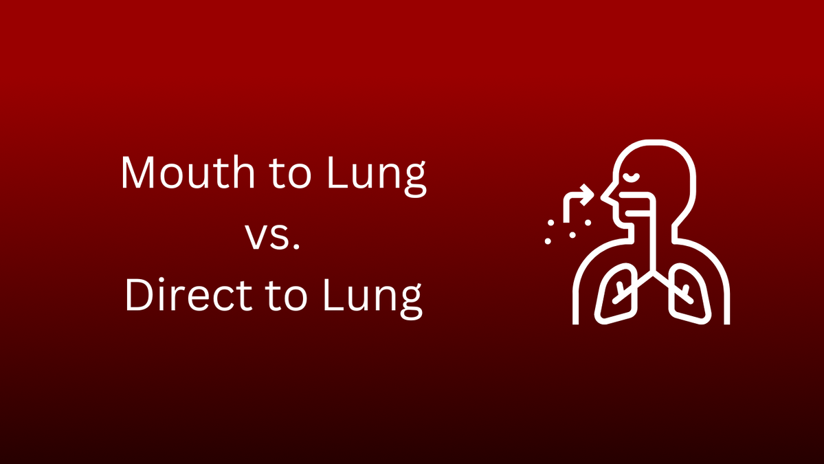 Mouth to Lung vs. Direct to Lung Vaping — Touch of Vape